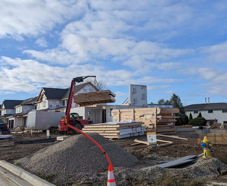 HousesWall Panels Being Lifted