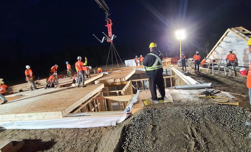 Imagine Build night view